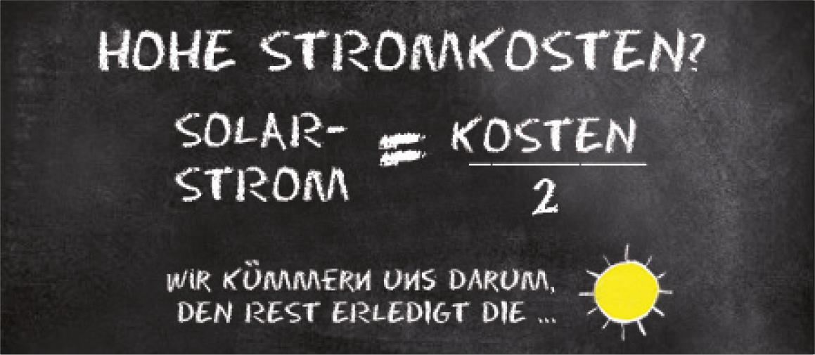 Hohe Stromkosten?